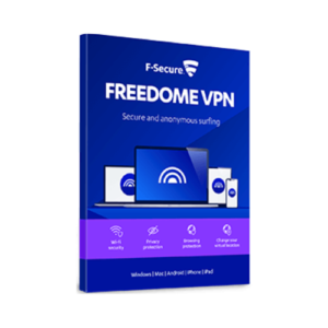 F-SECURE FREEDOME VPN ONLINE PRIVACY PROTECTION | 1 AN | 5 Postes MULTIDEVICE